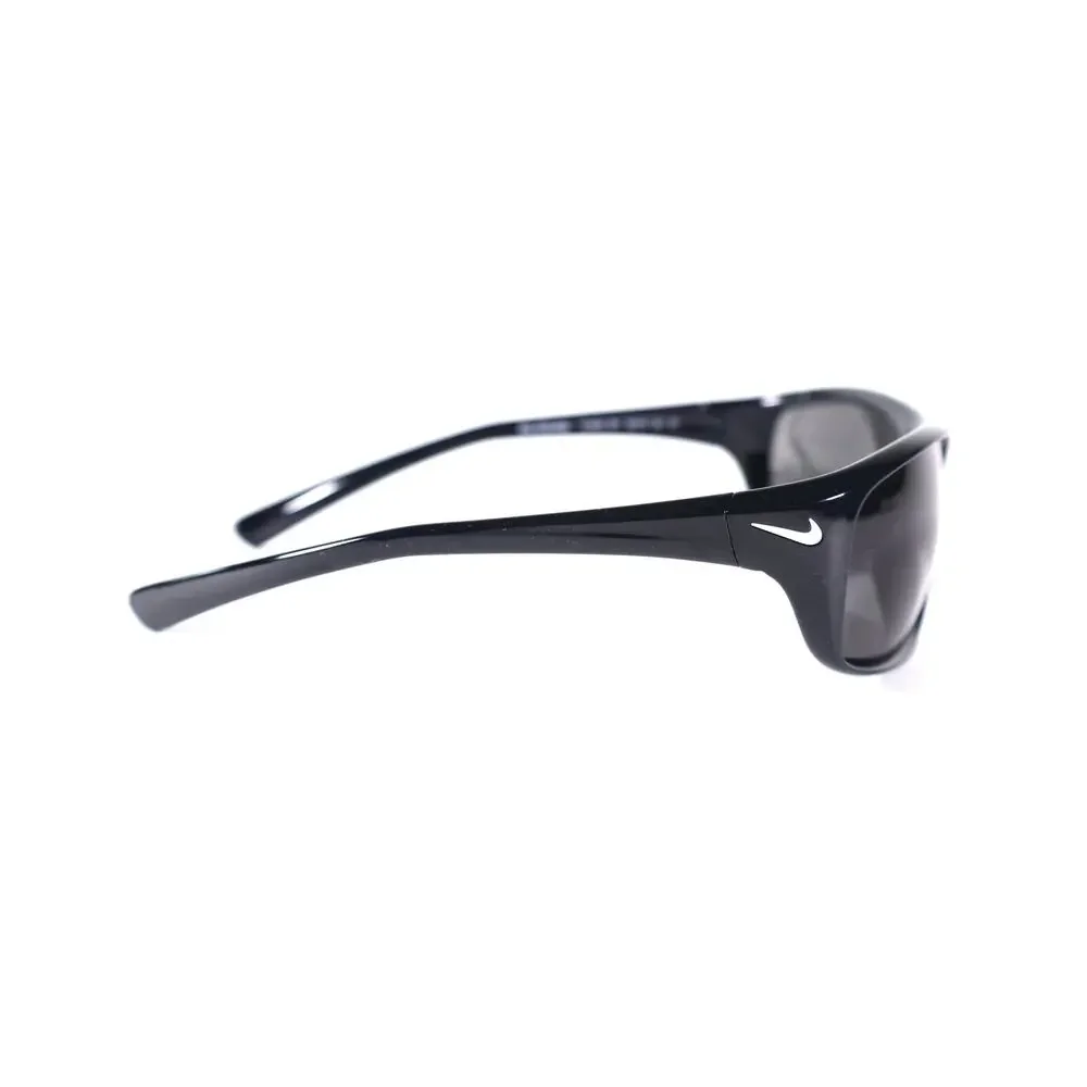 Nike Adrenaline Wraparound Sport Performance Mens Sunglasses-Black / Grey-NWT